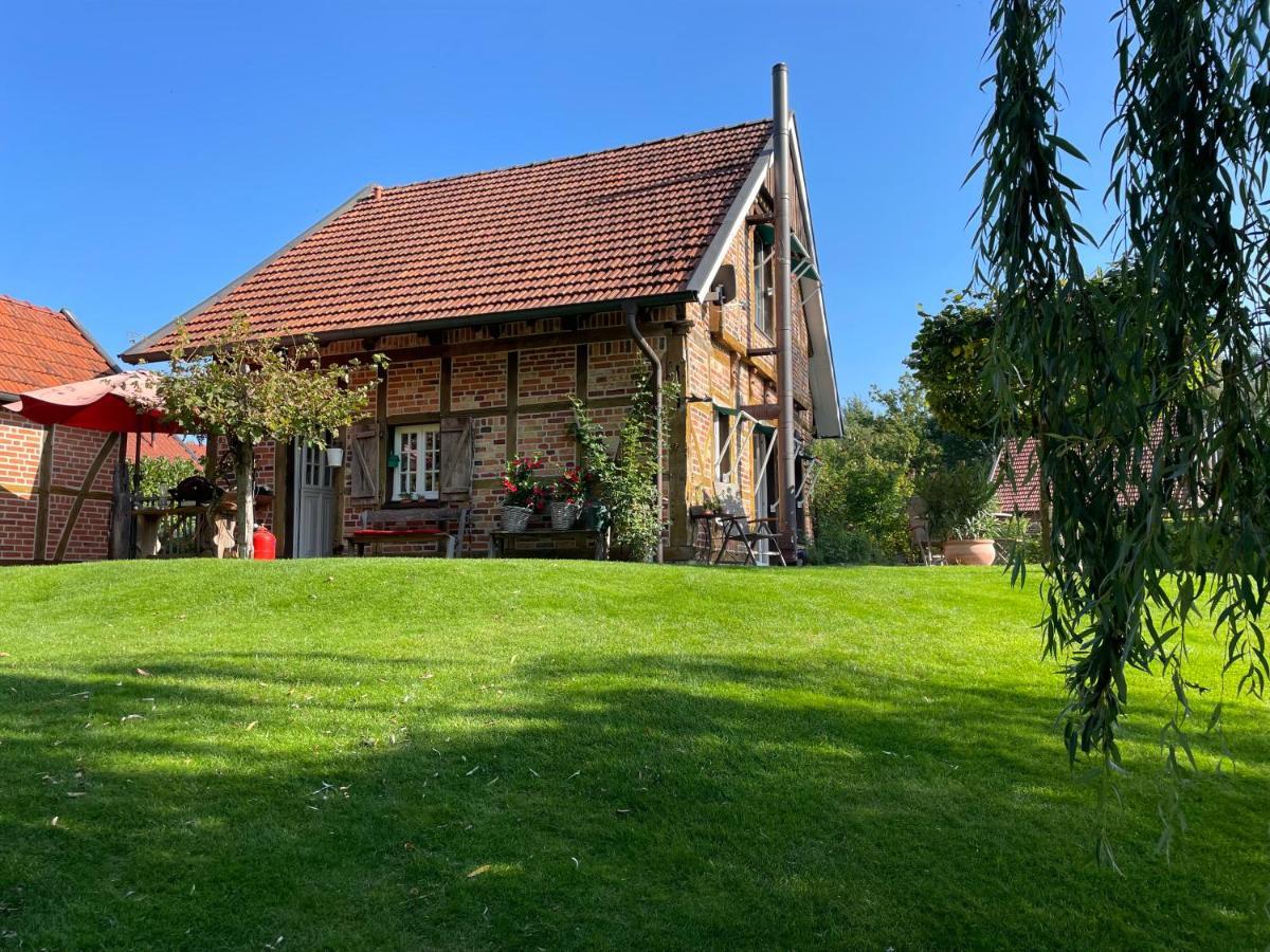 Gemuetliches Fachwerkhaus Am See Mit Kamin Варендорф Екстер'єр фото